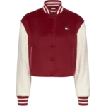 Red and White Varsity Jacket