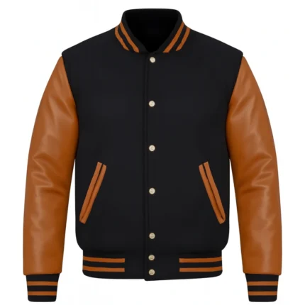 Brown Varsity Jacket