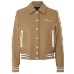 Signature Bones Design Amiri Varsity Jacket - Image 2