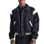 Mens Varsity Bomber Baseball Jacket