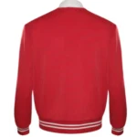 R Patch Pink Grease Varsity Jacket - Image 2