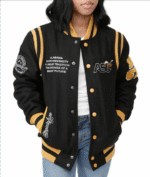 Rep Crimson Alabama Varsity Letterman Jackets - Image 3