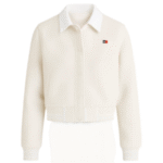 Tommy Jeans Beige Varsity Jacket