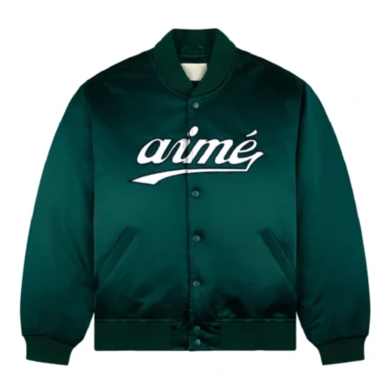 Satin Varsity Jacket