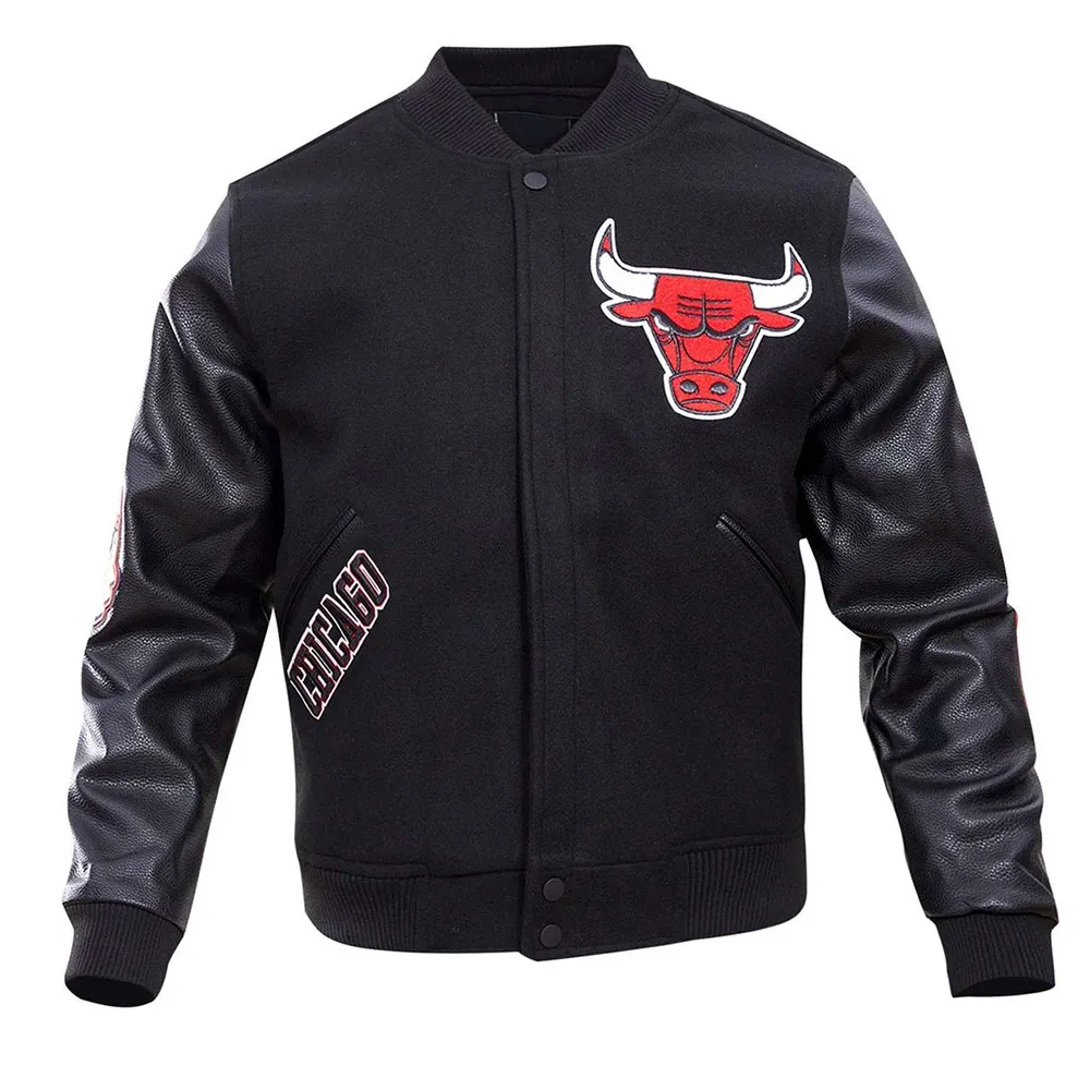 chicago-bulls-black-letterman-jacket.webp Chicago Bulls Varsity Jacket