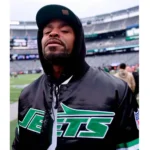 New York Jets Black Satin 90s Starter Jacket - Image 7