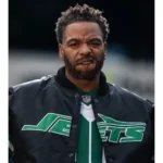 New York Jets Black Satin 90s Starter Jacket - Image 3