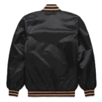 San Francisco Giants Black Satin Varsity Jacket - Image 2