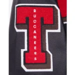 Tampa Bay Buccaneers Wool Leather Varsity Jacket - Image 7