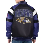 Baltimore Ravens Leather Jacket