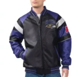 Baltimore Ravens Leather Jacket