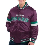 Home Game Anaheim Ducks Purple Jacket
