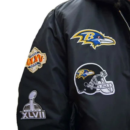 MA-1 Baltimore Ravens Bomber Jacket