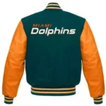 Miami Dolphins Letterman Jacket