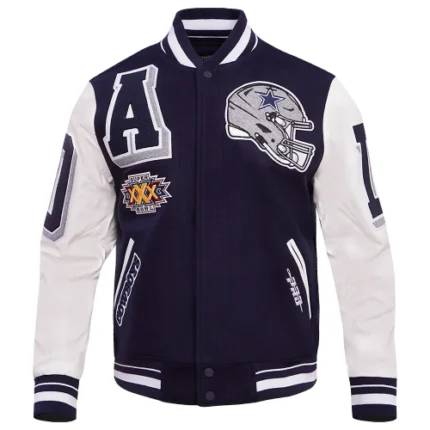 Dallas Cowboys Mashup Varsity Jacket