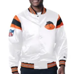 chicago bears satin jacket
