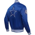 Dallas Cowboys Classic Satin Varsity Jacket