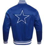Dallas Cowboys Classic Satin Varsity Jacket