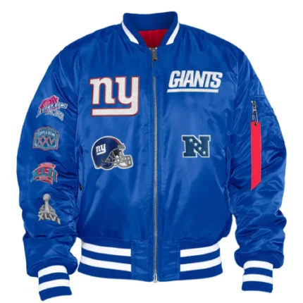 new york giants bomber jacket​