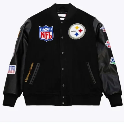 pittsburgh steelers varsity jacket​