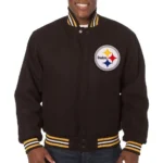 Pittsburgh Steelers wool Jacket