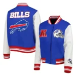 Royal Blue Bufflo Bills Mashup Jacket