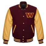 washington commanders varsity jacket