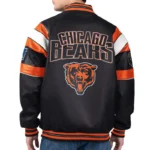 chicago bears leather jacket