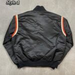 Philadelphia Flyers 80's Black Bomber Jacket - Image 3