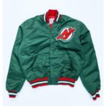 New Jersey Devils 90's Green Jacket