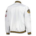 Boston Bruins Hometown LW White Satin Jacket - Image 2