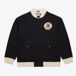 Chicago Blackhawks Black Cotton Twill Jacket