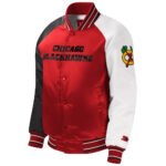 Youth Chicago Blackhawks Red Varsity Satin Jacket
