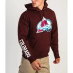 Colorado Avalanche Center Ice Pullover Hoodie - Image 3