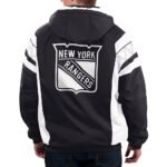 Home Team New York Rangers Half-Zip Hoodie Jacket - Image 2