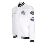 LA Kings Hometown Lightweight White Satin Jacket - Image 3