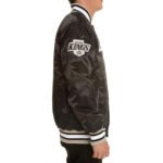 NHL Los Angeles Kings Black Satin Jacket - Image 4