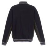 Navy/Charcoal Montreal Canadiens Poly-Twill Wool Accent Jacket - Image 2