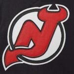 Varsity New Jersey Devils Black and White Two-Tone Jacket - Image 3