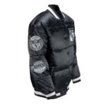 NY Rangers Black Down Fill Puffer Jacket - Image 5
