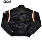 Philadelphia Flyers 80's Black Bomber Jacket - Image 4