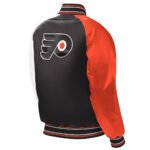Philadelphia Flyers Youth Varsity Satin Jacket - Image 2