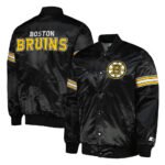 Pick & Roll Boston Bruins Black Jacket - Image 3