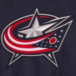 Columbus Blue Jackets Poly Twill Navy Jacket - Image 4