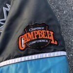 San Jose Sharks 90's Black Bomber Jacket - Image 3