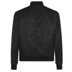 San Jose Sharks Black Lightweight Nylon Bomber Jacket - Image 2