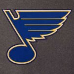 Charcoal and Navy St. Louis Blues Varsity Jacket - Image 3
