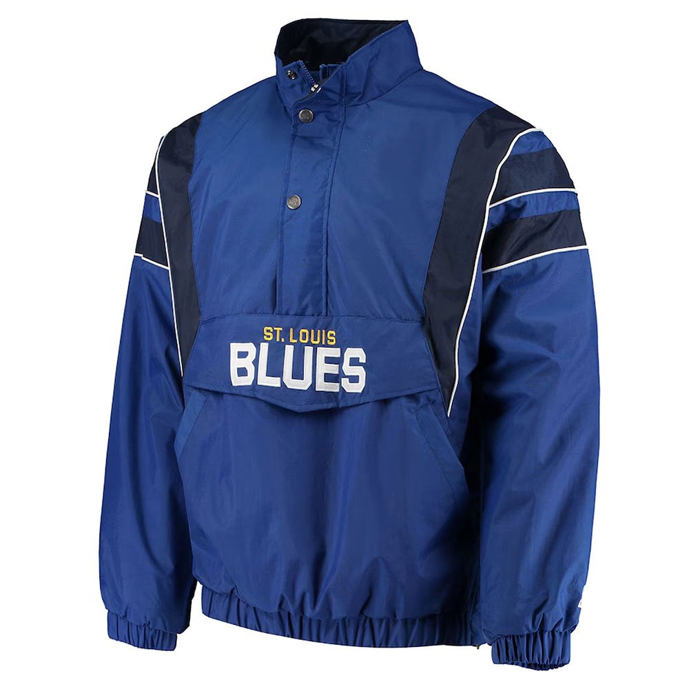 st-louis-blues-half-zip-jacket-1.jpg St. Louis Blues Blue Impact Half-Zip Jacket - Image 1