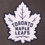 Toronto Maple Leafs Charcoal and Navy Varsity Jacket - Image 3