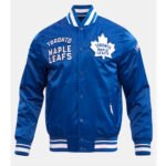 Toronto Maple Leafs Retro Classic Rib Jacket - Image 2